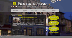 Desktop Screenshot of hoteldelaposte-pontgibaud.com