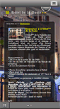 Mobile Screenshot of hoteldelaposte-pontgibaud.com